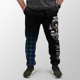 Sempill Modern Tartan Crest Jogger Sweatpants - Alba Celtic Style