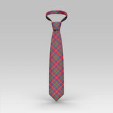 Shaw Red Modern Tartan Classic Tie