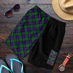 Shaw Modern Tartan Crest Men's Short - Cross Style