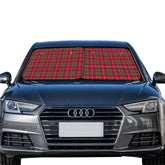 Shaw Red Modern Tartan Car Sun Shade - 2 Pieces