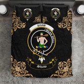 Shaw (of Sauchie) Crest Black Bedding Set
