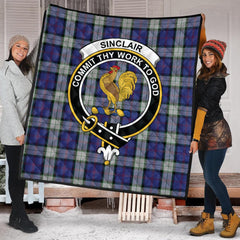 Sinclair Dress Tartan Crest Quilt