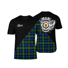 Smith Modern Tartan - Military T-Shirt
