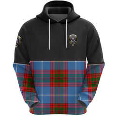 Spalding Clan Half Of Tartan Hoodie
