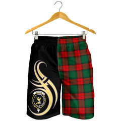 Stewart Atholl Modern Tartan Crest Men's Short PM8