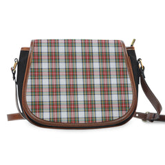Stewart Dress Tartan Saddle Handbags