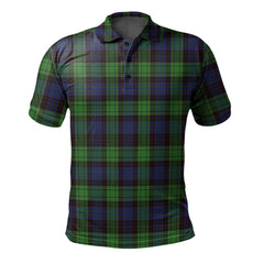 Stewart Old Modern Tartan Polo Shirt