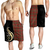 Stewart Royal Modern Tartan Crest Men's Short PM8