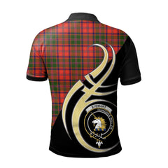 Stewart of Appin Modern Tartan Polo Shirt - Believe In Me Style