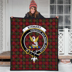 Stewart of Ardshiel Tartan Crest Quilt