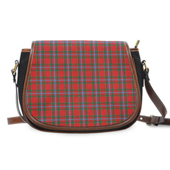 Stewart of Fingask Tartan Saddle Handbags