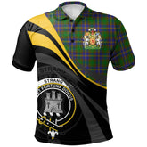 Strange of Balkaskie Tartan Polo Shirt - Royal Coat Of Arms Style