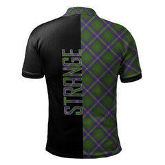 Strange of Balkaskie Tartan Polo Shirt Half of Me - Cross Style