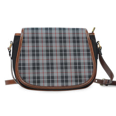 Thompson Grey Tartan Saddle Handbags