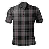 Thompson Grey Tartan Polo Shirt