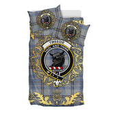 Tweedie Tartan Crest Bedding Set - Golden Thistle Style