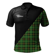 Wallace Hunting Green Clan - Military Polo Shirt