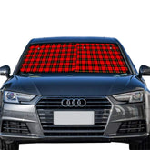 Wallace Hunting Red Tartan Car Sun Shade - 2 Pieces