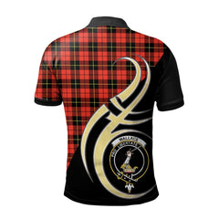 Wallace Hunting Red Tartan Polo Shirt - Believe In Me Style
