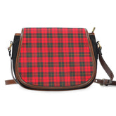 Wallace Weathered Tartan Saddle Handbags