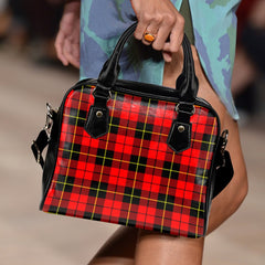 Wallace Hunting - Red Tartan Shoulder Handbags