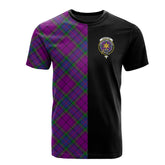 Wardlaw Modern Tartan T-Shirt Half of Me - Cross Style