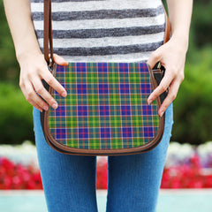 Whitefoord Modern Tartan Saddle Handbags