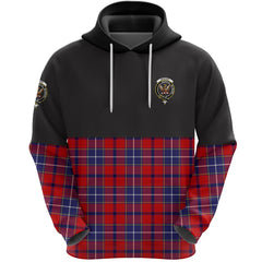 Wishart Dress Clan Half Of Tartan Hoodie