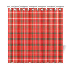 Duke Of Rothesay Modern Tartan Shower Curtain