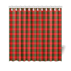 Dunbar Modern Tartan Shower Curtain