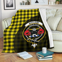 MacLeod of Lewis Family Modern Tartan Crest Blanket