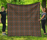 Kennedy Weathered Tartan Quilt