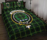 MacArthur Modern Tartan Crest Quilt Bed Set