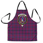 Montgomery Modern Tartan Crest Apron