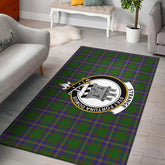 Strange (Or Strang) Tartan Crest Area Rug