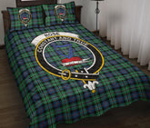 Rose Hunting Ancient Tartan Crest Quilt Bed Set