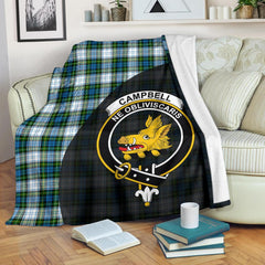Campbell Dress Tartan Crest Blanket Wave Style