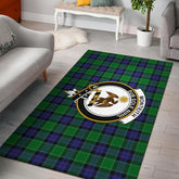 Monteith Tartan Crest Area Rug