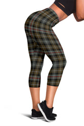 Mackenzie Family Weathered Tartan Capris Leggings