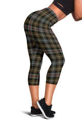 Mackenzie Family Weathered Tartan Capris Leggings