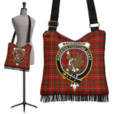 MacKinnon Modern Tartan Clan Badge Boho Handbag - SP