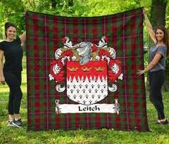 Leitch Crest Tartan Quilt - SP