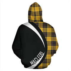 MacLeod of Lewis Ancient Tartan Crest Zipper Hoodie - Circle Style