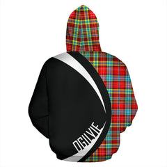 Ogilvie Tartan Crest Hoodie - Circle Style