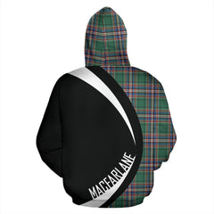 MacFarlane Hunting Ancient Tartan Crest Hoodie - Circle Style