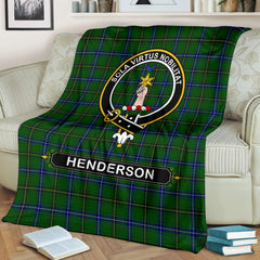 Henderson (MacKendrick) Family Tartan Crest Blankets