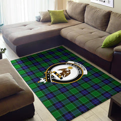 Monteith Tartan Crest Area Rug