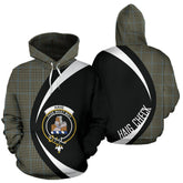 Haig Check Tartan Crest Hoodie - Circle Style