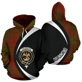 Drummond Tartan Crest Hoodie - Circle Style