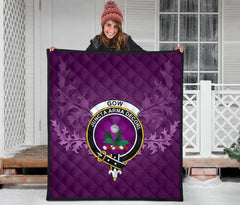 Gow Modern Tartan Crest Quilt